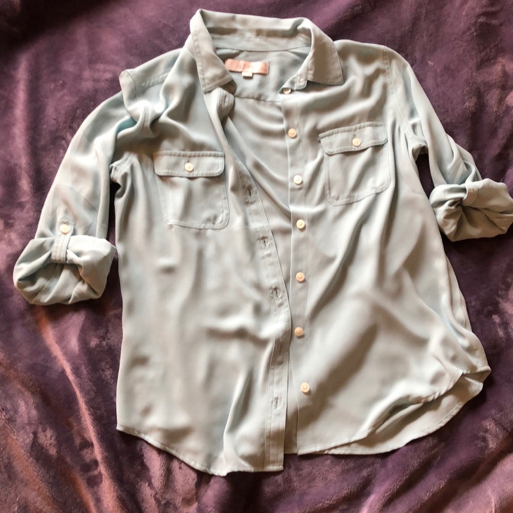 Mint Loft Button-down Relaxed Fit